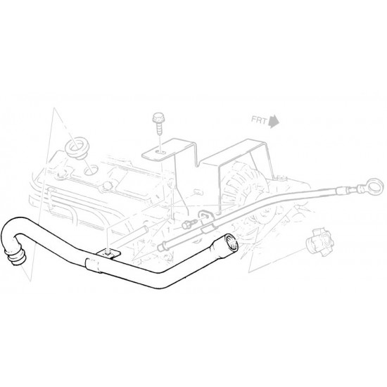 12550176 - Oil Filler Tube Asm 12550176 - Oil Filler Tube Asm