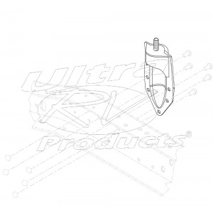 W8000359  -  Kit - Body Mounting Bracket Reinforcement (I-Beam Front Axle Units)