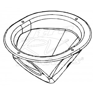 15721344 - Fuel Filler Dish (metal)