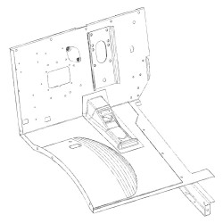 W8007292 - Dash & Toe Panel Asm (galvanized Coating, Complete)
