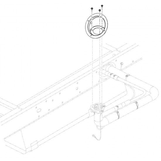 15721344 - Fuel Filler Dish (metal) 15721344 - Fuel Filler Dish (metal)