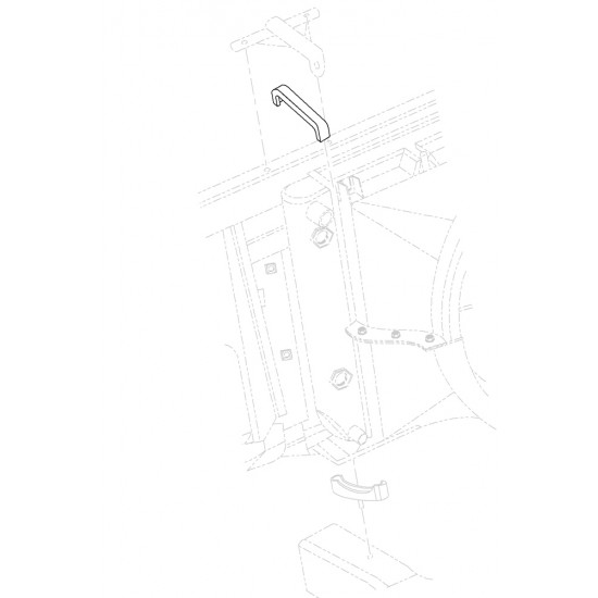 15698369 - Insulator - Upper Radiator 15698369 - Insulator - Upper Radiator