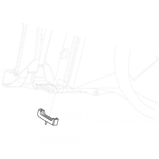 15980059  -  Insulator - Lower Radiator