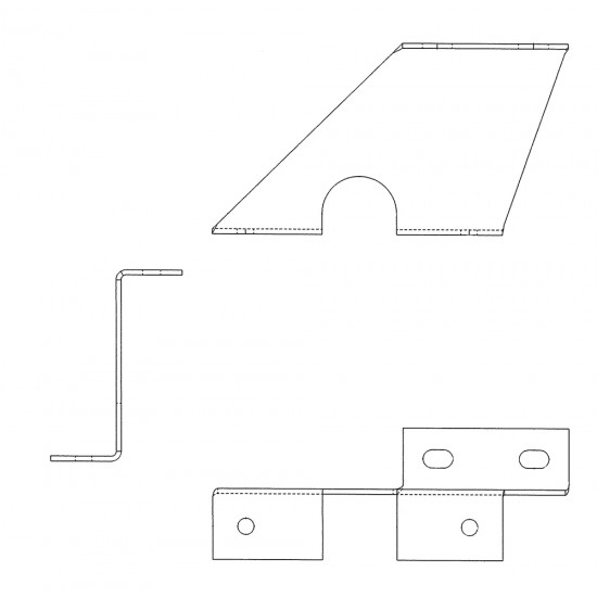 W0007727 - Radiator Support, LH Angle W0007727 - Radiator Support, LH Angle