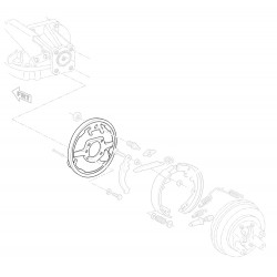 15614967  -  Plate Asm - Propshaft Park Brake