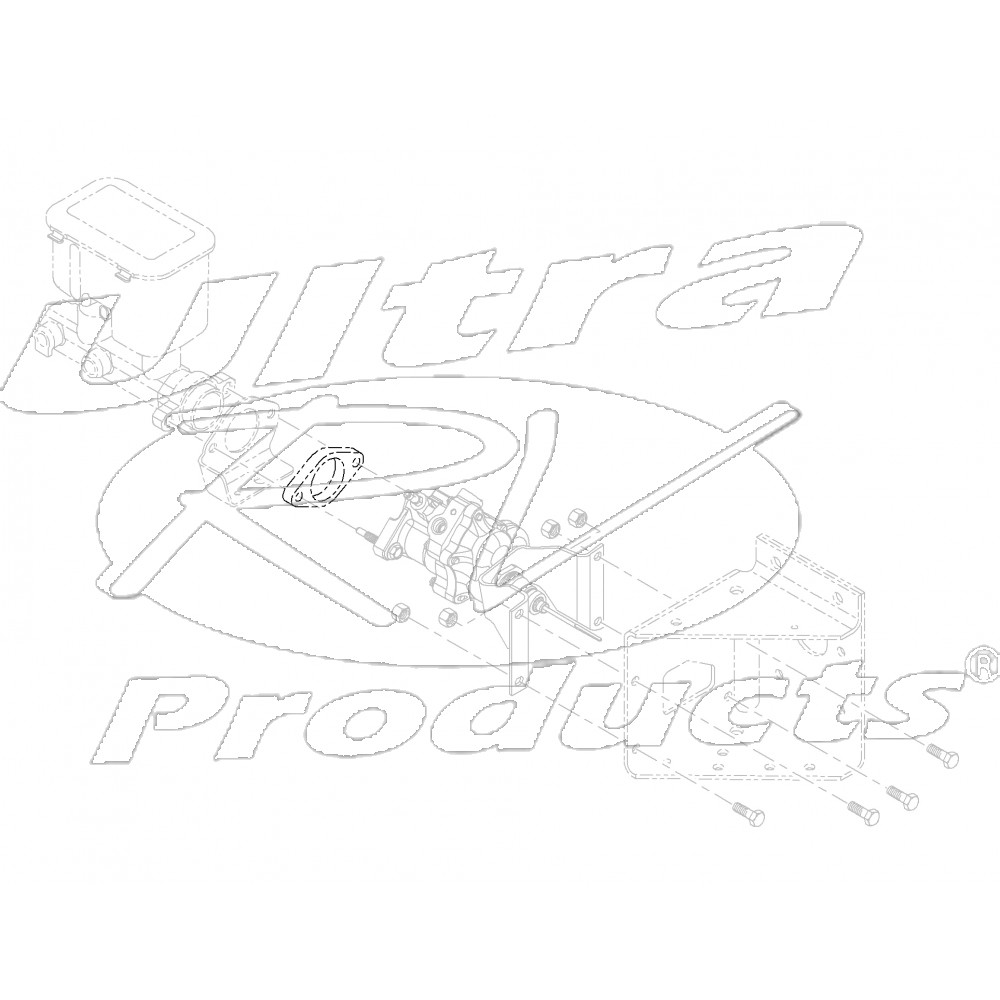 15650152 Spacer Brake Master Cylinder/Booster Workhorse Parts