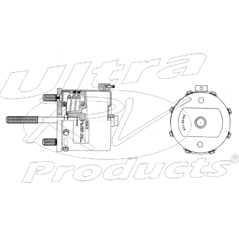 15666379 Actuator Asm Park Brake Workhorse Parts