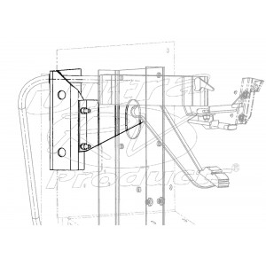 15680311  -  Bracket - Park Brake Support