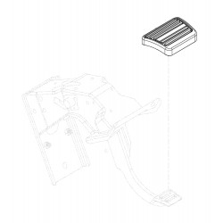 15706041AF  -  Brake Pedal Pad