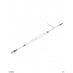 15729349 - P32 Park Brake Cable (Drum To Linkage) 22.5" Length