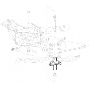 15992328  -  Lever Asm - Brake Pedal Rod