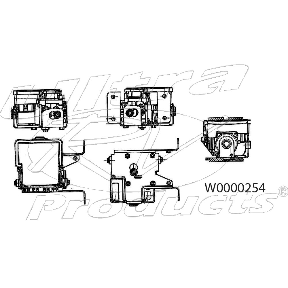 W0000254  -  Module Asm - Electronic Brake Control w/ Bracket (New)