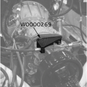W0000269 - Park Brake Cable Bracket (Front)