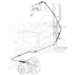 W0000572  -  Cable Asm - Park Brake Front (138")