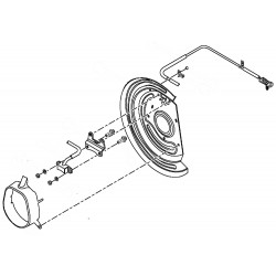 15993341 - LF ABS Sensor & Splash Shield (P32)