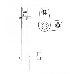 W0006636  -  Lever Asm - Brake Pedal Rod