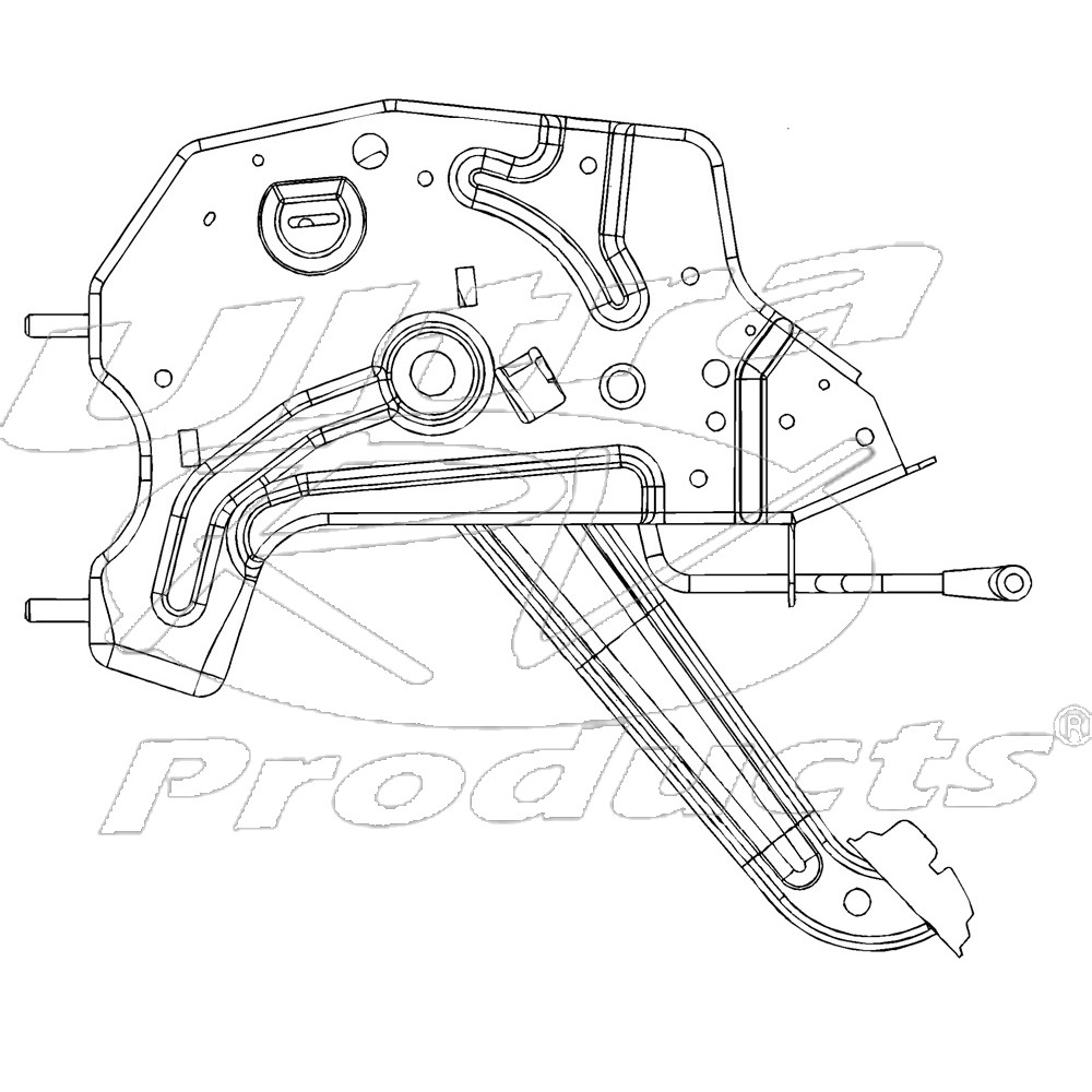 W0007440  -  Lever Asm - Parking Brake (Foot) 