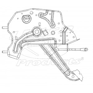 W0007440  -  Lever Asm - Parking Brake (Foot) 