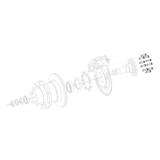 W8000268 - Bolt/screw-rr Brk Clpr W8000268 - Bolt/screw-rr Brk Clpr