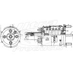 W8000504  -  J71 Hydraulic Park Brake Actuator Asm