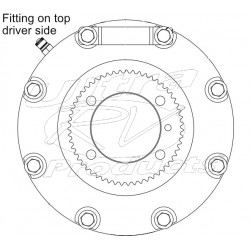 W8003103  -  J72 Brake Asm - Propshaft Park, Without Yoke (GM Transmission)