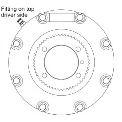 W8003103  -  J72 Brake Asm - Propshaft Park, Without Yoke (GM Transmission)