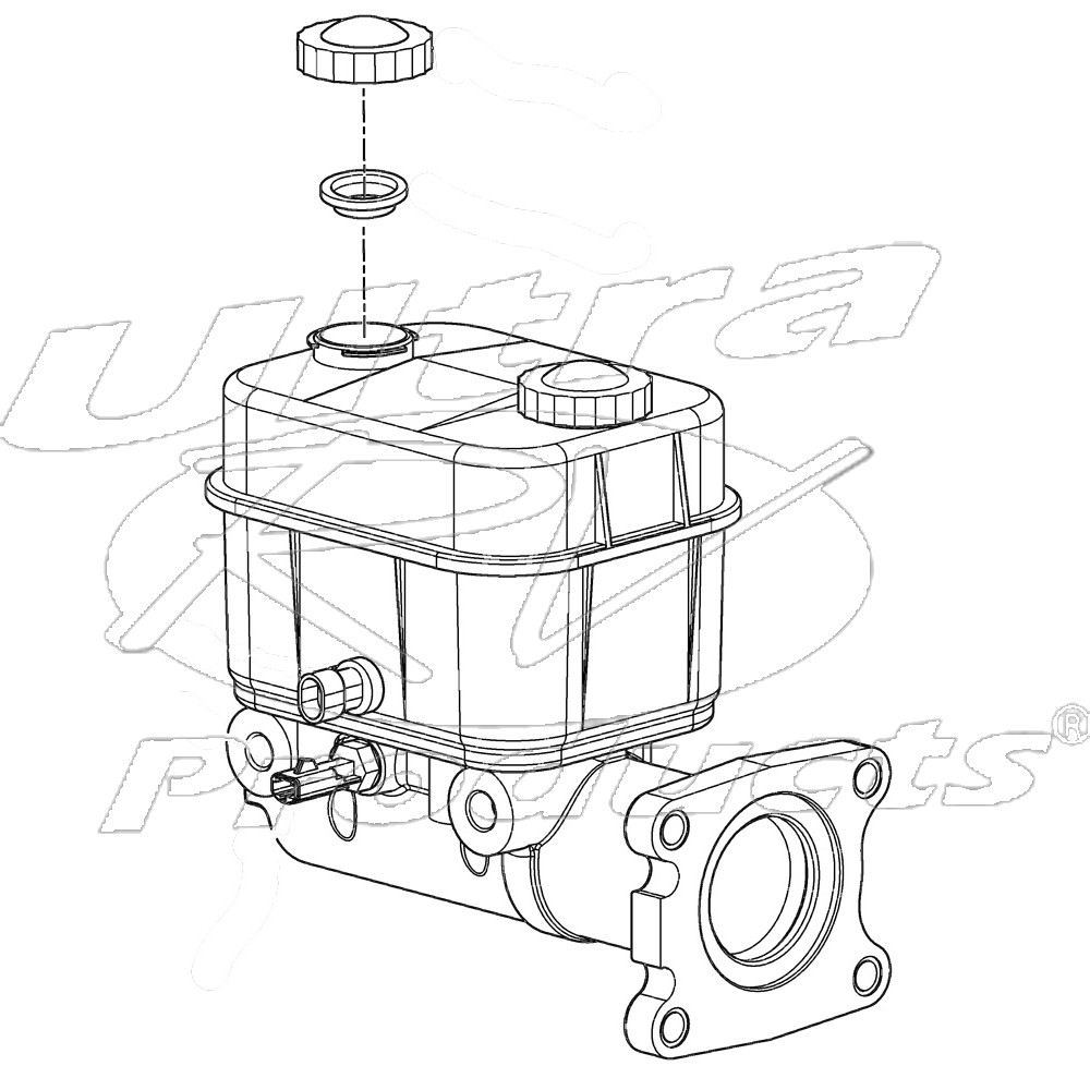 W0000036 - W20/22/24/62 Brake Master Cylinder (01-07)