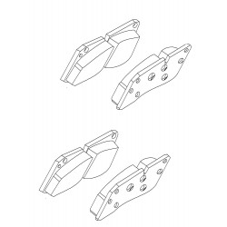 W8005925  -  Brake Pad Kit (JM3 Brake Code)