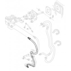 W8006742  -  ABS Hose Asm - Front Brake Pressure Modulation Valve, Master Cyl to ABS Module (JF9 - Rear Disc Brakes)