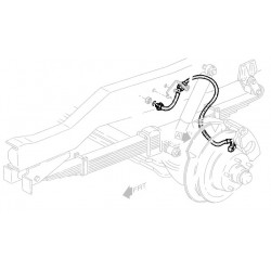 W8006747  -  Brake Hose Assembly - Front  RH (I-Beam - 4 Wheel Disc)