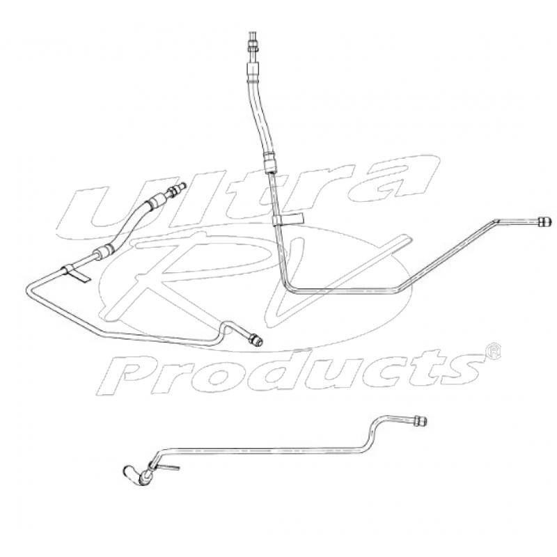 W8006768 - Pipe Asm - Rear Brake Front - Workhorse Parts