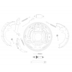 W8810101  -  Adjuster - Rear Brake Shoe (RH) (JB8)