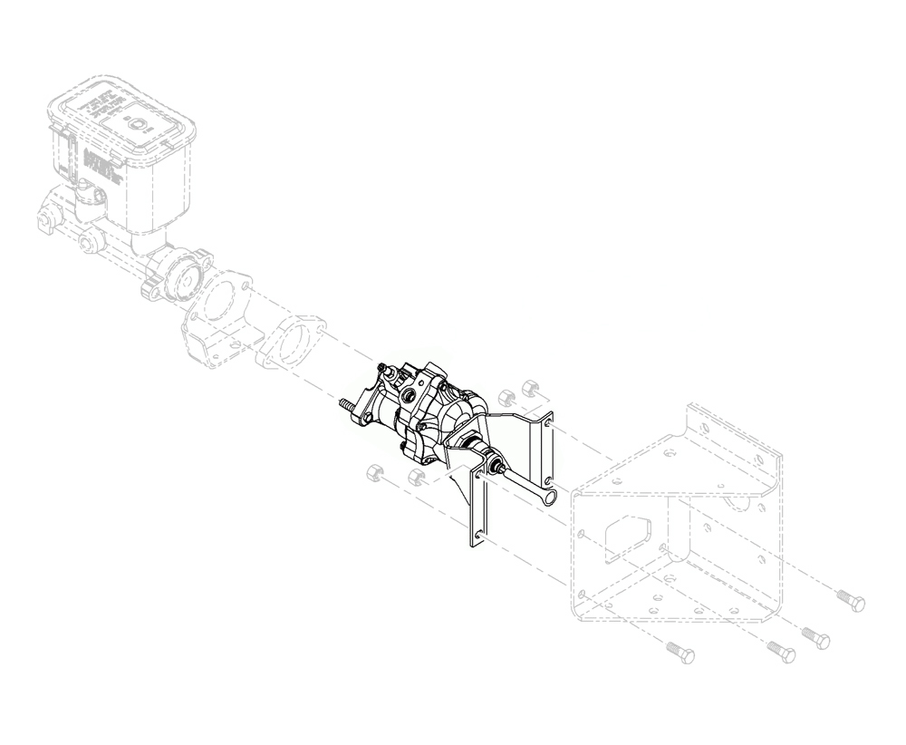 W8839893 - Hydro-Boost Power Brake Booster Asm (P42 JF9