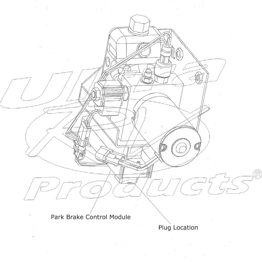 W8005099 - J72 Park Brake Control Module