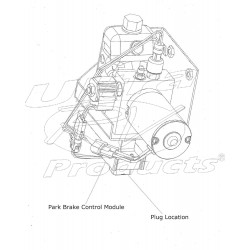 W8005099 - J72 Park Brake Control Module