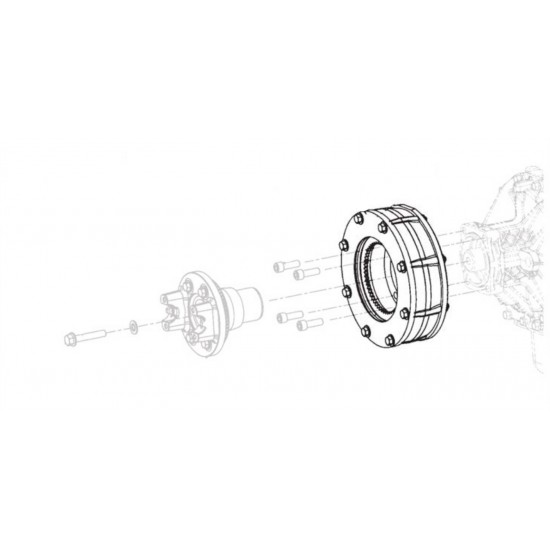 W8001667 - J72 Driveline Brake Assembly W8001667 - J72 Driveline Brake Assembly