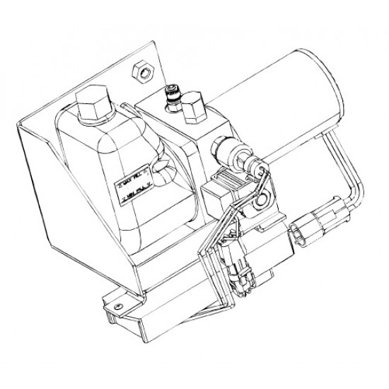 W8005667 - Pump Asm - J72 Park Brake (With Control Module & Mounting Bracket) W8005667 - Pump Asm - J72 Park Brake (With Control Module & Mounting Bracket)