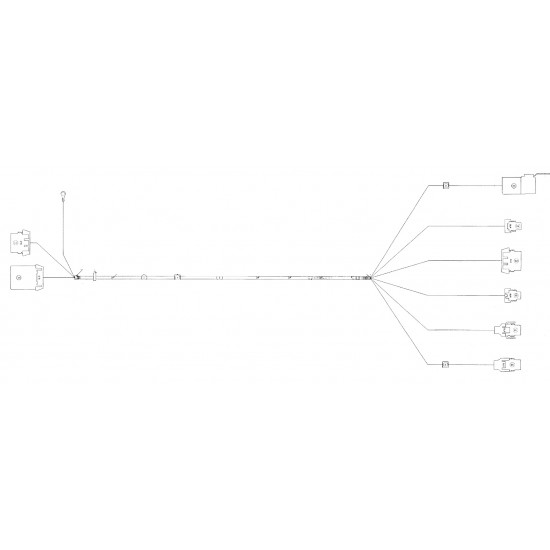 12153464  -  Wiring Asm - Auto Apply Park Brake Pump Harness (Frame Rail Mounted Pump)