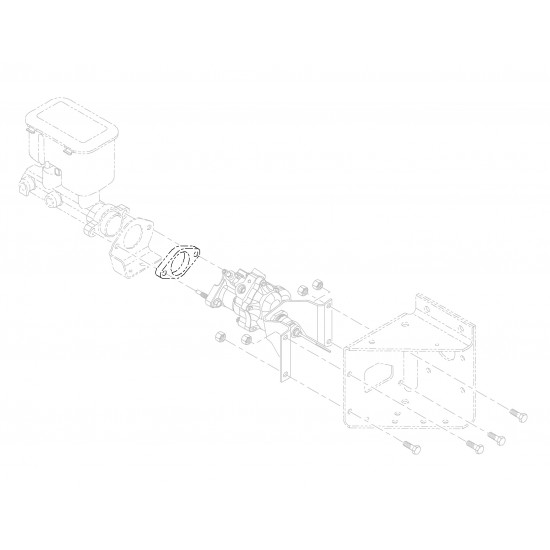 15650152 - Spacer - Brake Master Cylinder/Booster 15650152 - Spacer - Brake Master Cylinder/Booster