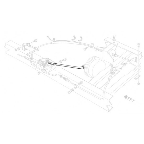 15680206  -  Cable Asm - Park Brake Rear 15680206  -  Cable Asm - Park Brake Rear