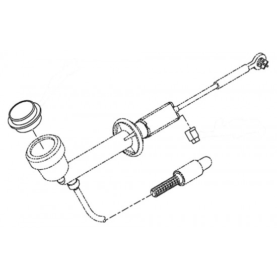 15740929  -  Cylinder Asm - Clutch Master (with hose) 15740929  -  Cylinder Asm - Clutch Master (with hose)