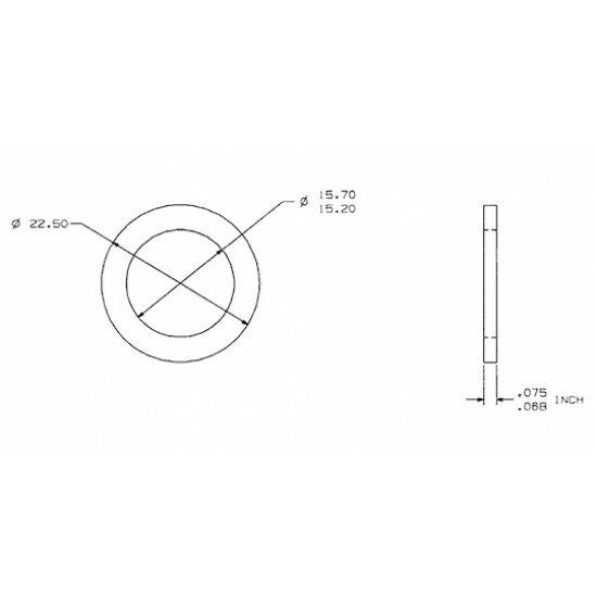 15999290  -  Washer-ft  22.5x15.45x 