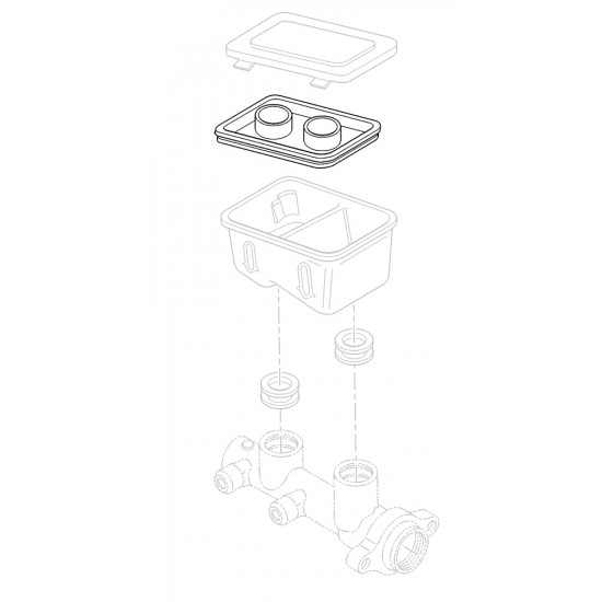 18006074 - Diaphragm - Brake Master Cylinder Reservoir 18006074 - Diaphragm - Brake Master Cylinder Reservoir