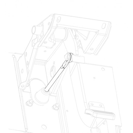 W0002082 - Brake Pedal Push Rod W0002082 - Brake Pedal Push Rod