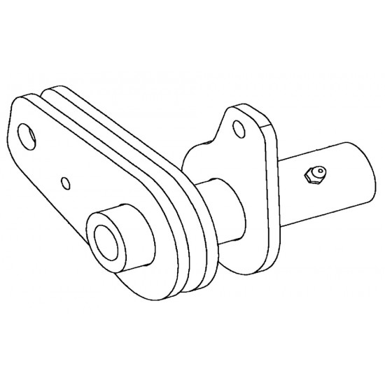 W0008258  -  Lever Asm - Brake Pedal Rod