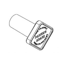 W0009744  -  Knob - Park Brake Switch  - Pull To Apply- Push T