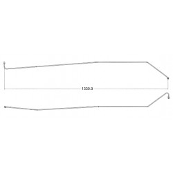 W0011945  -  Pipe Asm - Front Brake 