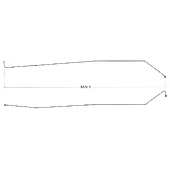 W0011945  -  Pipe Asm - Front Brake 