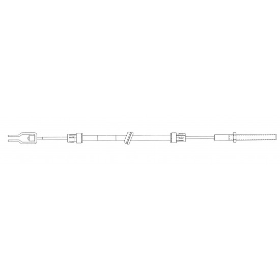 W0013372 - Cable Asm - Park Brake Front W0013372 - Cable Asm - Park Brake Front