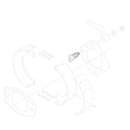 W8000228 - Camshaft - Park Brake Shoe Adjuster W8000228 - Camshaft - Park Brake Shoe Adjuster